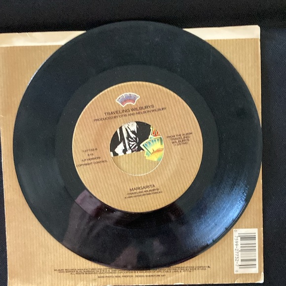 Set of 2:Traveling Wilburys and Roy Orbison 45s - Picture 7 of 9